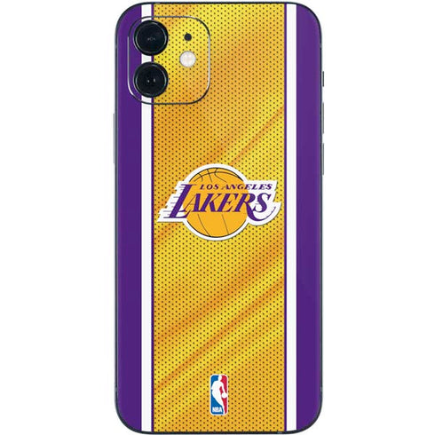 NBA Los Angeles Lakers Home Jersey iPhone 12 Mini Skin