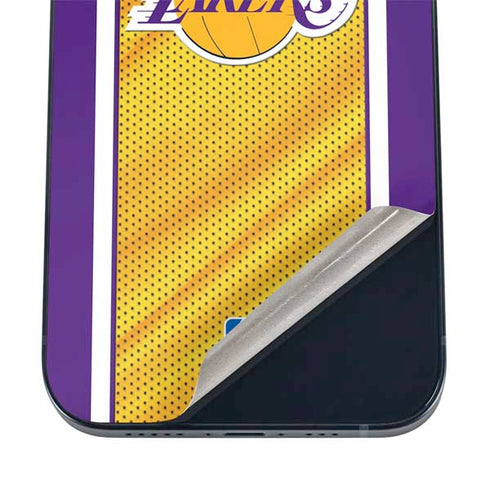 NBA Los Angeles Lakers Home Jersey iPhone 12 Mini Skin