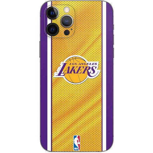 NBA Los Angeles Lakers Home Jersey iPhone 12 Pro Skin