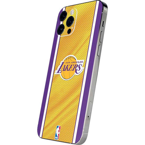 NBA Los Angeles Lakers Home Jersey iPhone 12 Pro Skin