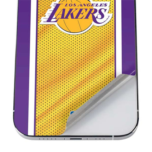 NBA Los Angeles Lakers Home Jersey iPhone 12 Pro Skin