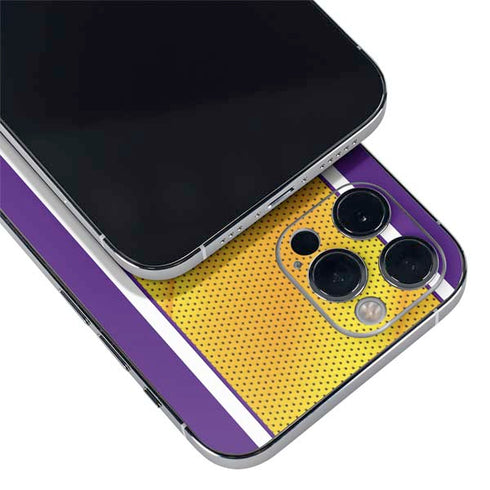 NBA Los Angeles Lakers Home Jersey iPhone 12 Pro Skin