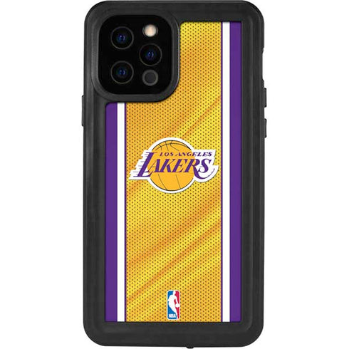 NBA Los Angeles Lakers Home Jersey iPhone 12 Pro Waterproof Case