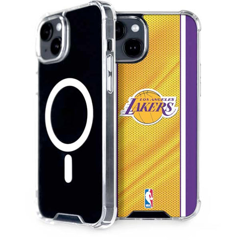 NBA Los Angeles Lakers Home Jersey iPhone 13 MagSafe Case