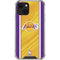 NBA Los Angeles Lakers Home Jersey iPhone 14 Clear Case