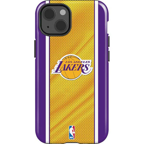 NBA Los Angeles Lakers Home Jersey iPhone 15 Impact Case