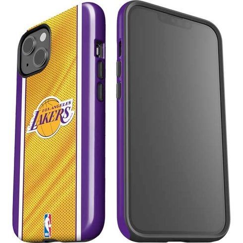 NBA Los Angeles Lakers Home Jersey iPhone 15 Impact Case
