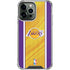 NBA Los Angeles Lakers Home Jersey iPhone 14 Pro Max Clear Case