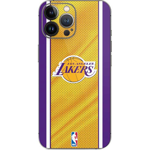 NBA Los Angeles Lakers Home Jersey iPhone 14 Pro Max Skin