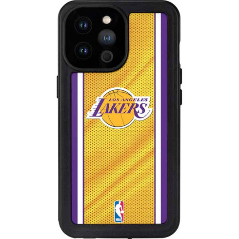 NBA Los Angeles Lakers Home Jersey iPhone 14 Pro Max Waterproof Case