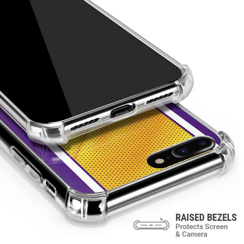 NBA Los Angeles Lakers Home Jersey iPhone 7/8 Plus Clear Case