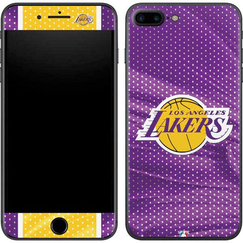 NBA Los Angeles Lakers Home Jersey iPhone 8 Plus Skin