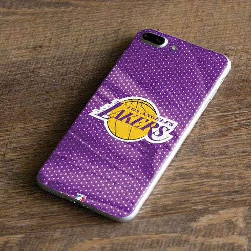 NBA Los Angeles Lakers Home Jersey iPhone 8 Plus Skin
