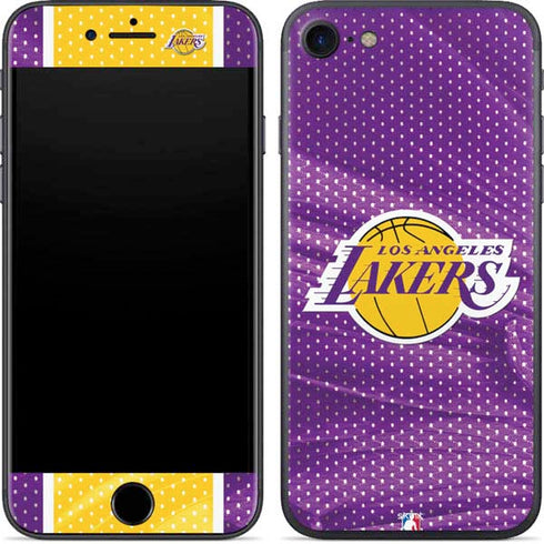 NBA Los Angeles Lakers Home Jersey iPhone 8 Skin