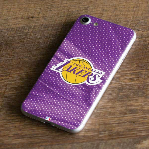 NBA Los Angeles Lakers Home Jersey iPhone 8 Skin