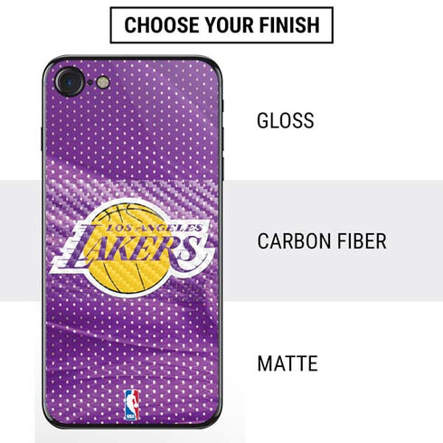 NBA Los Angeles Lakers Home Jersey iPhone SE (2nd & 3rd Gen) Skin