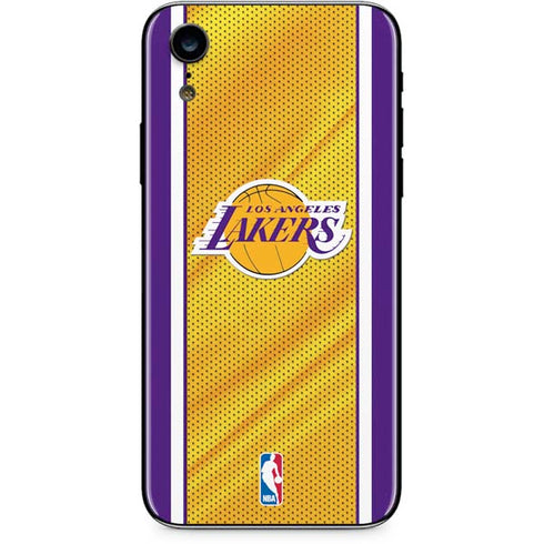 NBA Los Angeles Lakers Home Jersey iPhone XR Skin