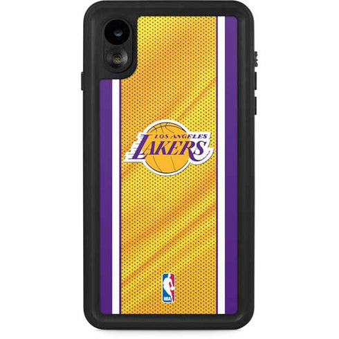 NBA Los Angeles Lakers Home Jersey iPhone XR Waterproof Case