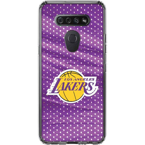 NBA Los Angeles Lakers Home Jersey LG K51/Q51 Clear Case