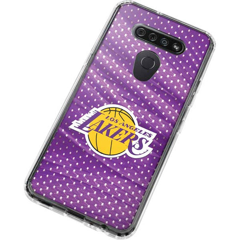 NBA Los Angeles Lakers Home Jersey LG K51/Q51 Clear Case