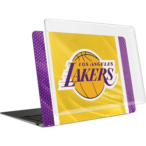 NBA Los Angeles Lakers Home Jersey MacBook Air 13in (2020) Case plus Skin