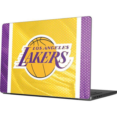 NBA Los Angeles Lakers Home Jersey MacBook Pro 14in (2021-24) Skin