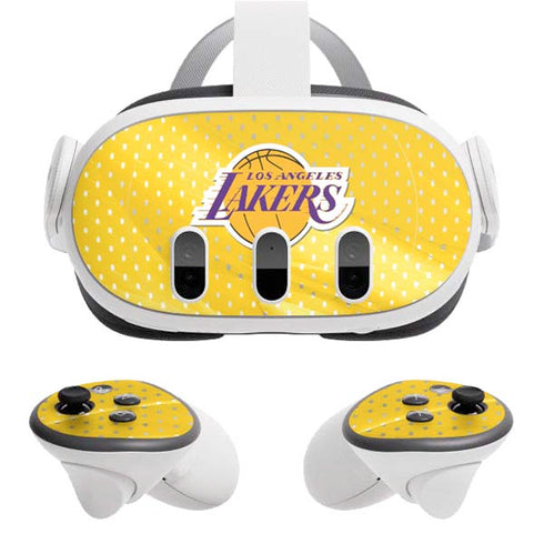 NBA Los Angeles Lakers Home Jersey Meta Quest 3 Skin
