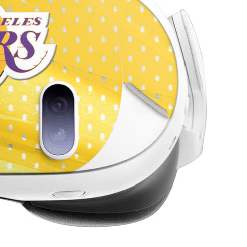 NBA Los Angeles Lakers Home Jersey Meta Quest 3 Skin