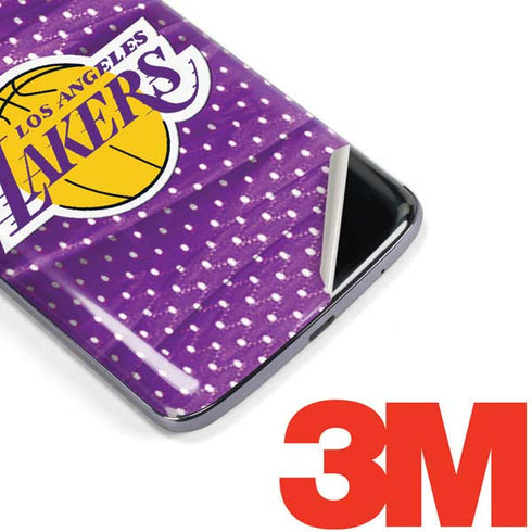 NBA Los Angeles Lakers Home Jersey Moto E5 Plus Skin