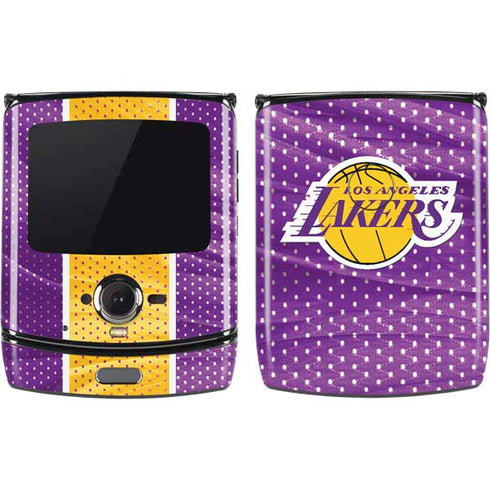 NBA Los Angeles Lakers Home Jersey Motorola RAZR Skin