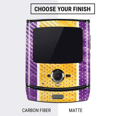 NBA Los Angeles Lakers Home Jersey Motorola RAZR Skin
