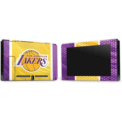 NBA Los Angeles Lakers Home Jersey Nintendo Switch Bundle Skin