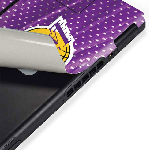 NBA Los Angeles Lakers Home Jersey Nintendo Switch Bundle Skin