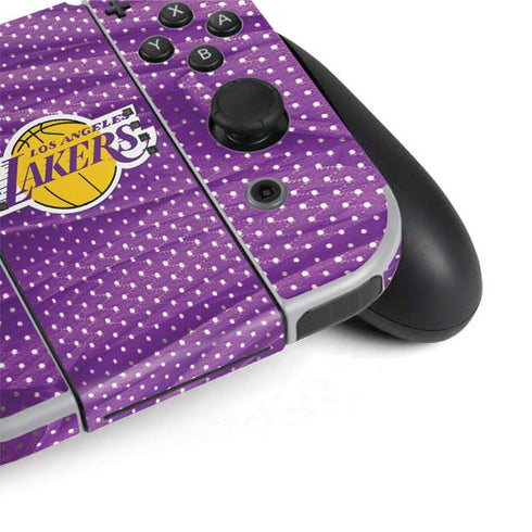 NBA Los Angeles Lakers Home Jersey Nintendo Switch OLED (2021) Skin