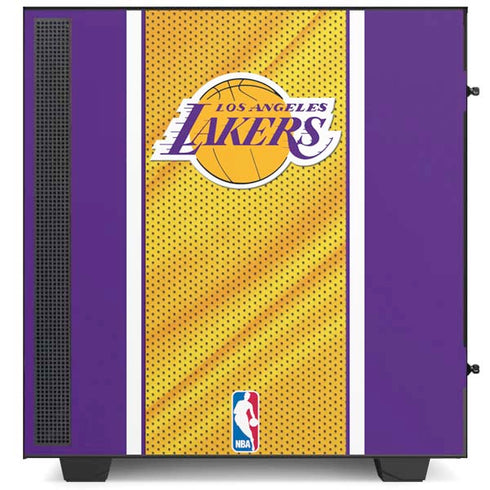 NBA Los Angeles Lakers Home Jersey NZXT H510 Compact ATX Mid-Tower Case Skin