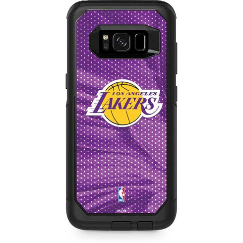 NBA Los Angeles Lakers Home Jersey Otterbox Commuter Galaxy Skin