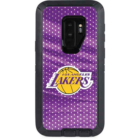 NBA Los Angeles Lakers Home Jersey Otterbox Defender Galaxy Skin