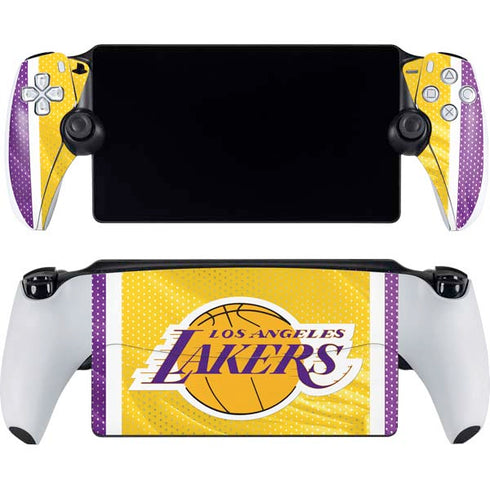 NBA Los Angeles Lakers Home Jersey PlayStation Portal Remote Player Skin
