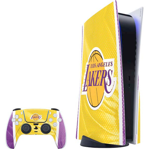 NBA Los Angeles Lakers Home Jersey PS5 Bundle Skin