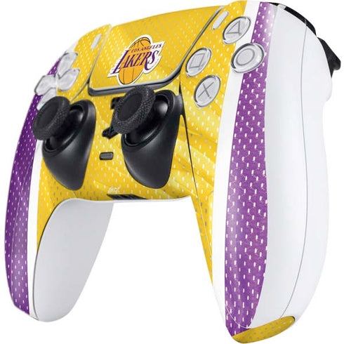 NBA Los Angeles Lakers Home Jersey PS5 Controller Skin