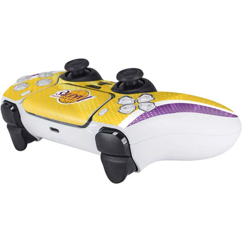 NBA Los Angeles Lakers Home Jersey PS5 Controller Skin