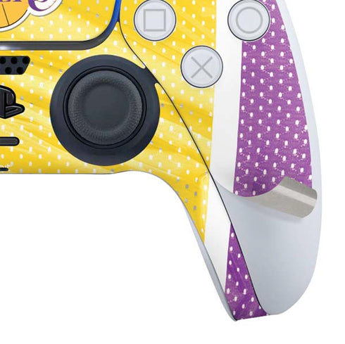 NBA Los Angeles Lakers Home Jersey PS5 Slim Digital Edition Bundle Skin