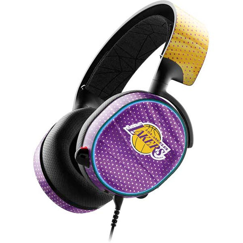 NBA Los Angeles Lakers Home Jersey SteelSeries Arctis 3 Skin
