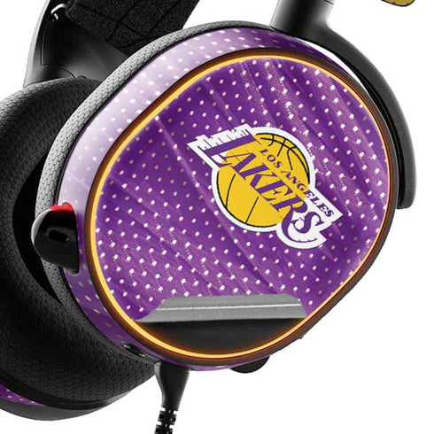 NBA Los Angeles Lakers Home Jersey SteelSeries Arctis 5 Skin