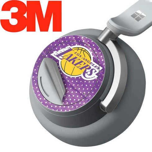 NBA Los Angeles Lakers Home Jersey Surface Headphones Skin