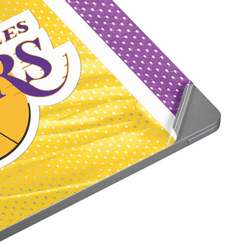 NBA Los Angeles Lakers Home Jersey Universal Laptop 16in (13 x 9.4in) Skin