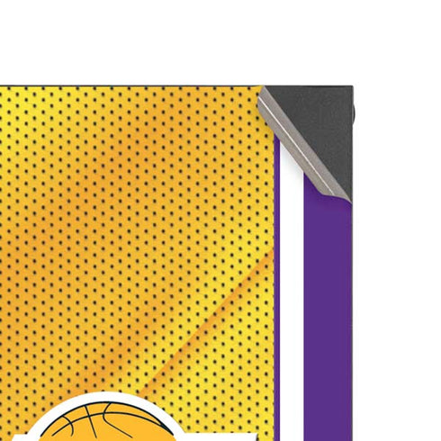NBA Los Angeles Lakers Home Jersey Xbox Series X Console Skin