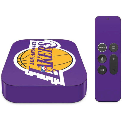 NBA Los Angeles Lakers Large Logo Apple TV Skin