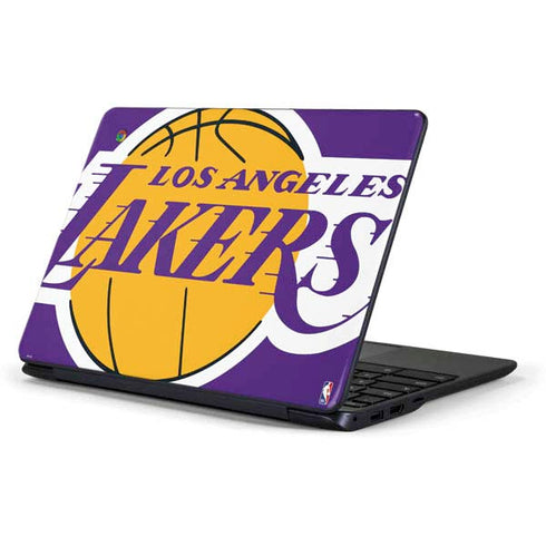 NBA Los Angeles Lakers Large Logo Samsung Chromebook Skin