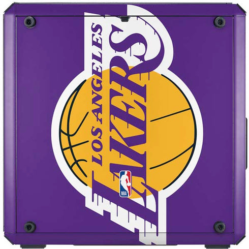 NBA Los Angeles Lakers Large Logo Cooler Master MasterBox Q300L Mini Tower Skin